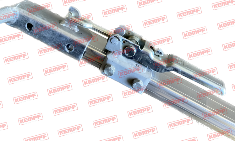 34834 Rechteckrohrspriegel, Alu Sprung 100, l=2290